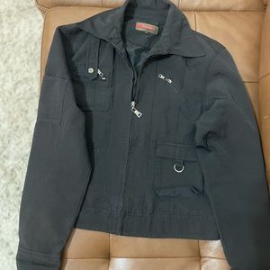 Prada Vintage canvas Womens jacket